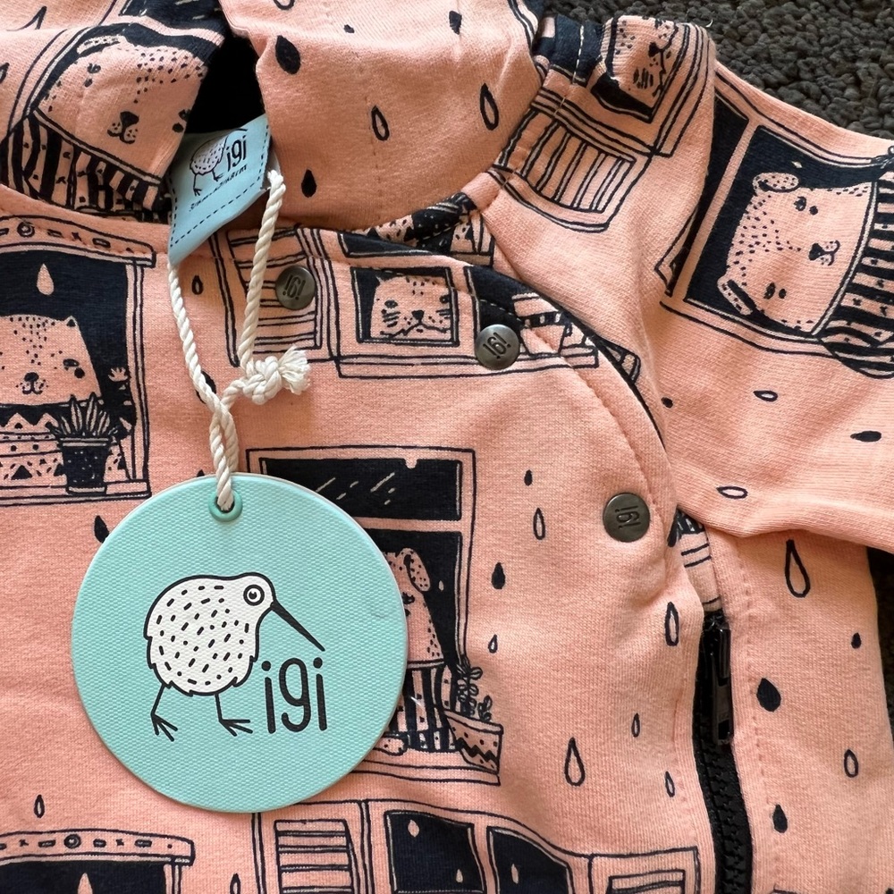Igi natur baby onesie!